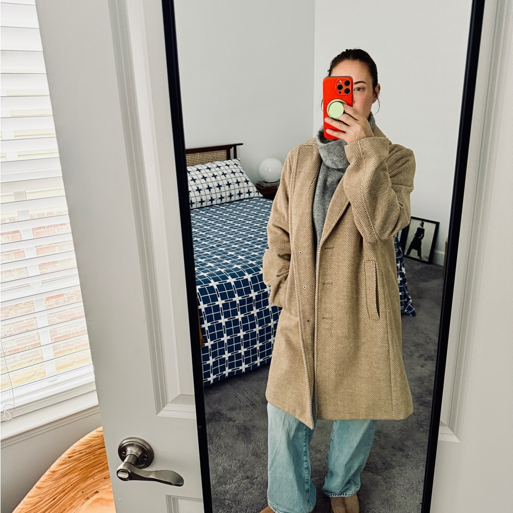 J. Crew Women's Tan Trench Coat